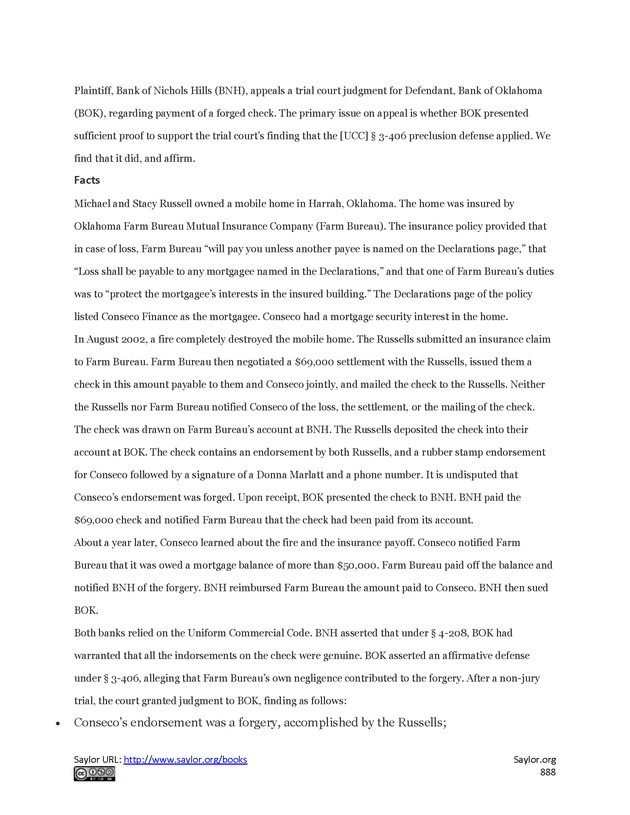 Business Law and the Legal Environment - Page 888